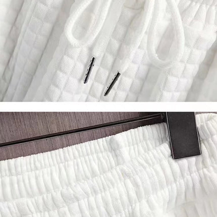 Summer Half Sleeves T-shirt Shorts New Two-piece Suit Casual Simple Men's Clothing