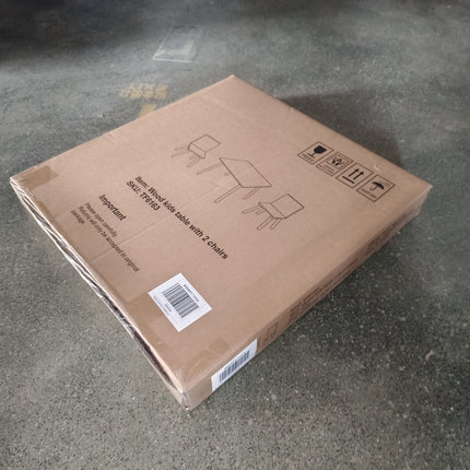 Kids Table And 2 Chairs Set, 3 Pieces Toddler Table And Chair Set, Wooden Activity Play Table Set W