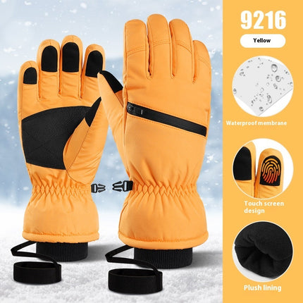 Cold-proof Finger Touch Screen Warm Ski Gloves