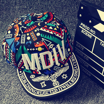 Embroidered Flat-edge Hip-hop Children's Baseball