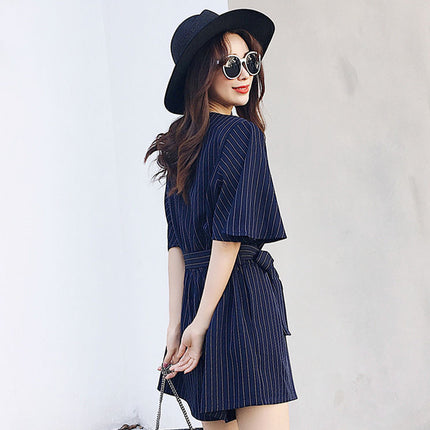 Temperament Jumpsuit Women's Slim High-waist Jumpsuit Women's Suit