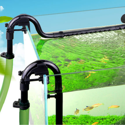 Fish Tank Filter Barrel Water Inlet And Outlet Accessories Rain Shower Pipe