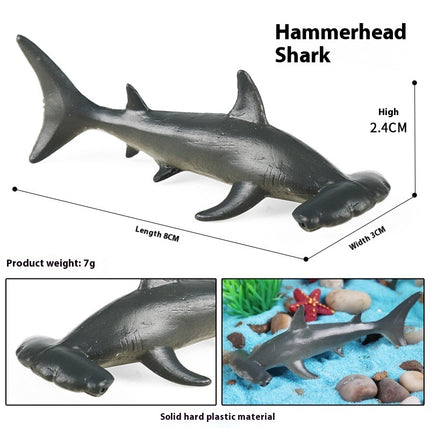 Simulation Marine Animal Model Children's Cognitive Toy