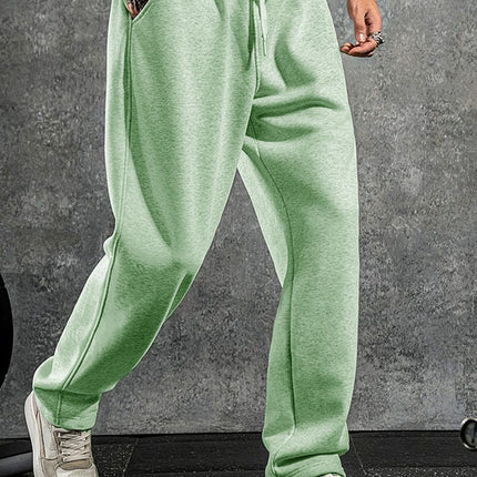 Men's European And American Solid Color Casual Pants