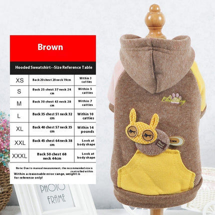 Pet Sweatshirt Clothes Leisure