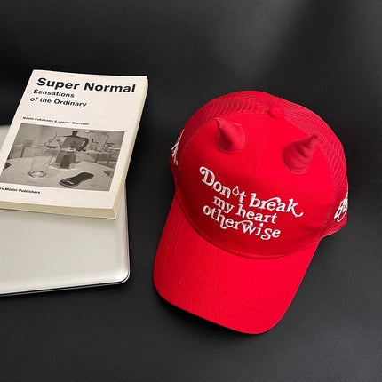 Embroidery Summer Fashion Fashion Brand Baseball Cap