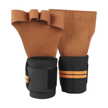 Fitness Weightlifting Dumbbell Wear-resistant Non-slip Microfiber Protective Gloves