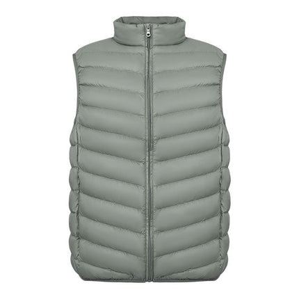 Men's Stand Collar Vest Thin