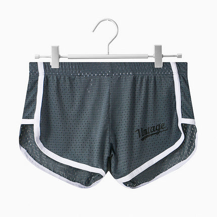 Ice Silk Men's Quick-drying Breathable Mid Waist Underwear