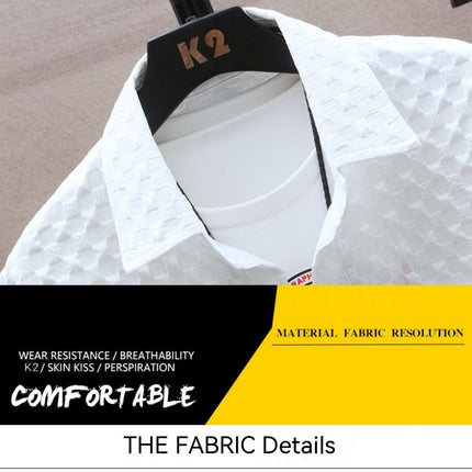 Youth Summer Suit Men's Loose Casual Shirt Short-sleeved Shorts