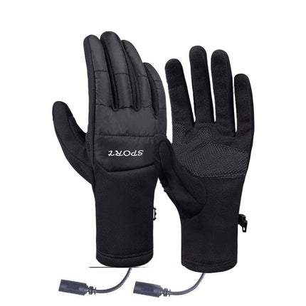 Charging Cycling Touch Screen Windproof Warm Usb Heating Gloves