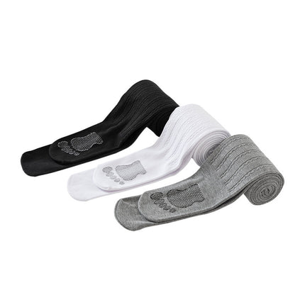 Girls' Thin Velvet Wave Pattern Dragon Claw Wool Tights