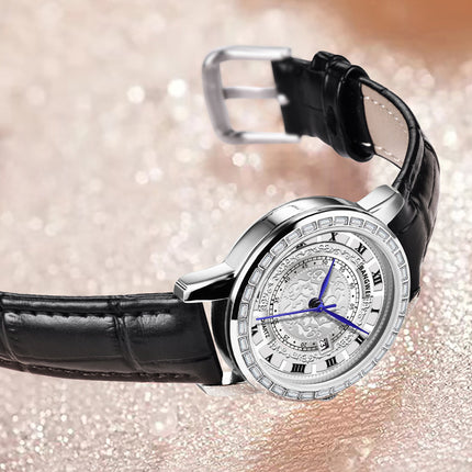 Women's Quartz Waterproof Calendar Multifunctional Fashion Sports Wrist Watch