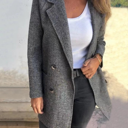 Street Hipster Padded Woolen Coat