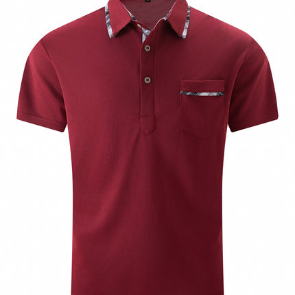 European And American Lapel T-shirt Polo Shirt