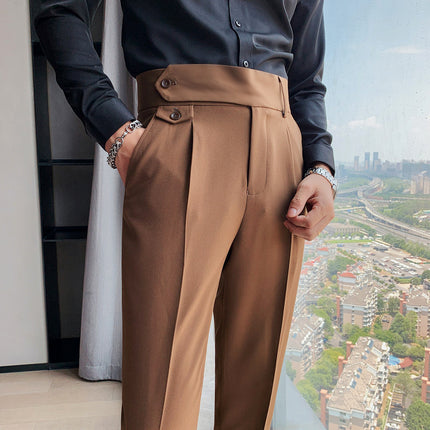 Casual Fashion Solid Color Casual Pants