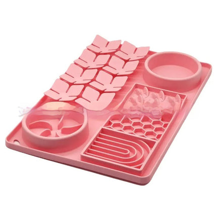 Pet Tableware Slow Food Suction Cup Slow Food Mat Dog Licking Mat