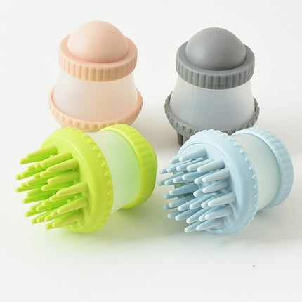 Multifunctional Pet Bathing Brush Silicone Massage Brush