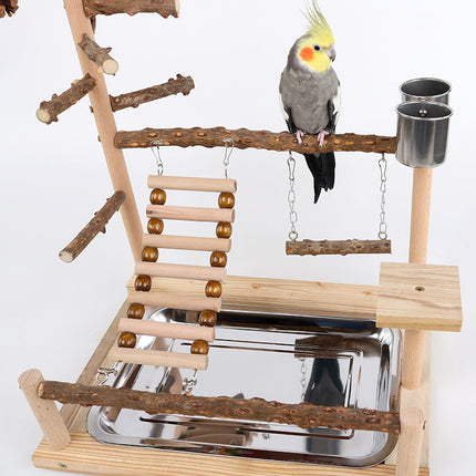 Sichuan Pepper Parrot Climbing Training Platform