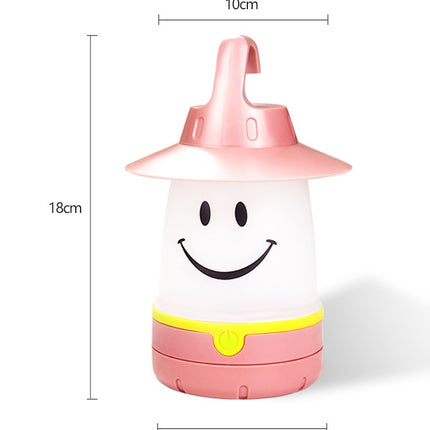 Led Smile Wall Lights Light Lamp For Children's Camping Tent Night Lights Bedroom Decoration Lights Gifts Lamp Cute Lights