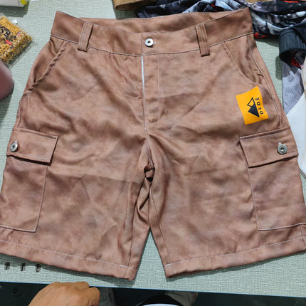 European And American Digital Printing Stylish Shorts Without Belt