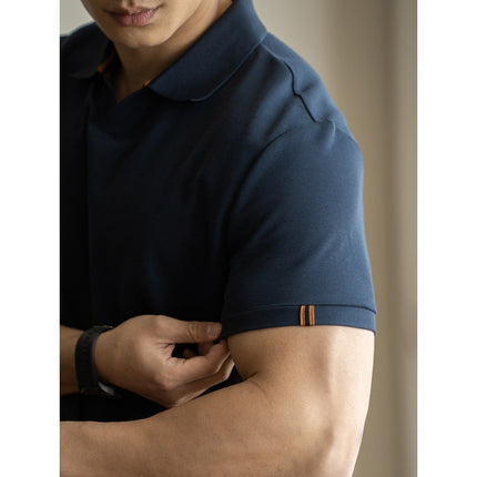 American-style Cotton Breathable Short-sleeved Polo Shirt