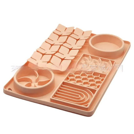 Pet Tableware Slow Food Suction Cup Slow Food Mat Dog Licking Mat