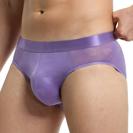 Men's Cotton Breathable Double-layer U-convex Briefs