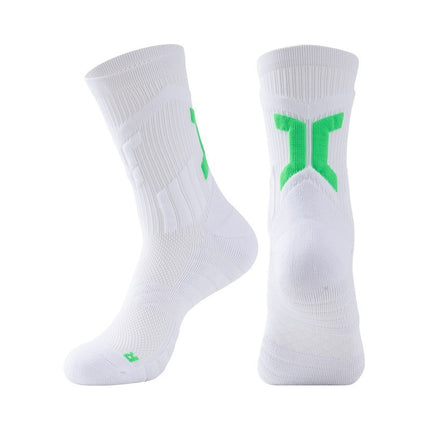 Men's Breathable Quick-dry Basketball Terry Sock
