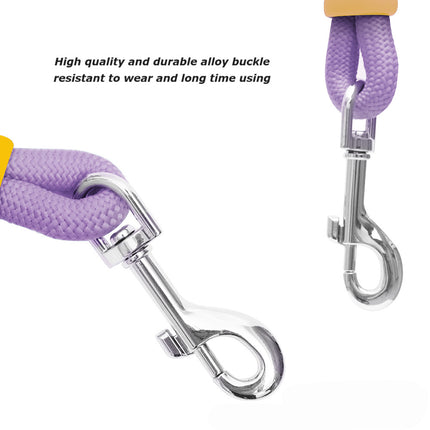 Versatile Pet Traction Leashes With A Comfortable Foam Handle Traction Rope For Dogs Anti Slip Traction Rope