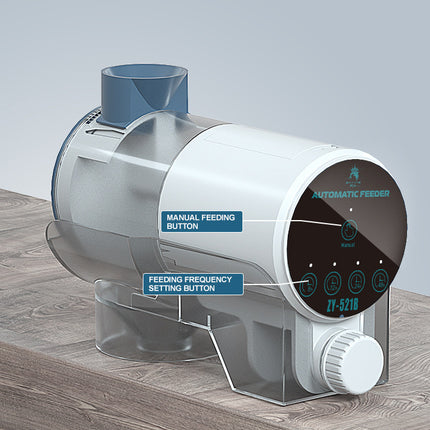 Fish Tank Feeder European And American Standard Particles Timing Feeding
