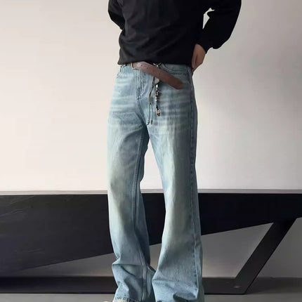 Men's Skinny Slim-fit Tall-looking Jeans