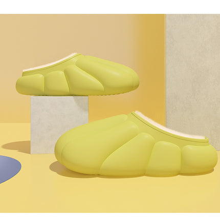 Couple Personality Baotou Pumpkin Cotton Slippers