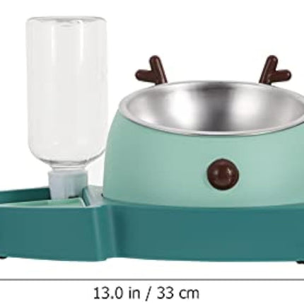 Pet Bowl Pet Feeding Bowl Slow Feeding Bowl Pet Feeding Equipment Dog Bowls Ant Automatic Bowl Dog Slow Feeder Bowl Dog Slow Feeder Dish Detachable Water Tray Dog Food Bowl Plastic