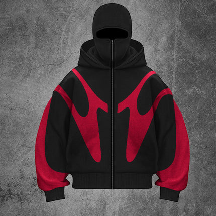 Double Hood Unique Design Hooded Sweater Autumn And Winter Men And Women
