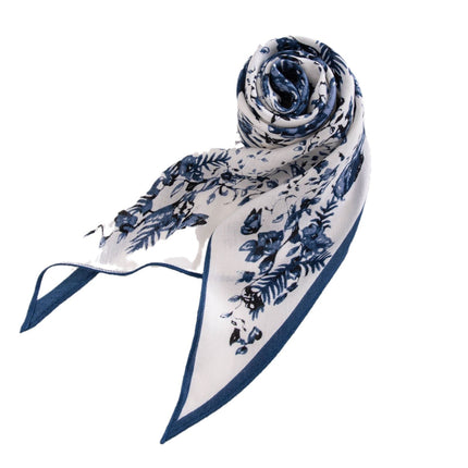 Vintage Print Polyester Fashion Scarf Dual-use Shawl