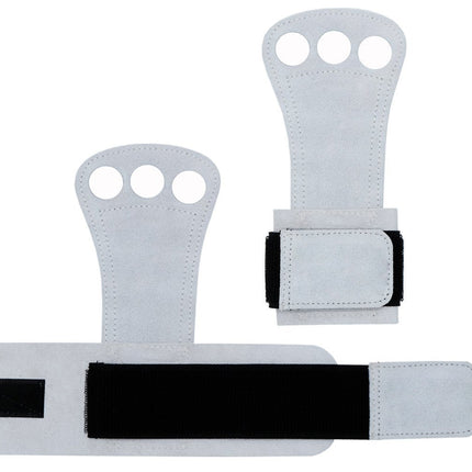 Pull Up Grip Belt Deadlift Leather Palm Guard