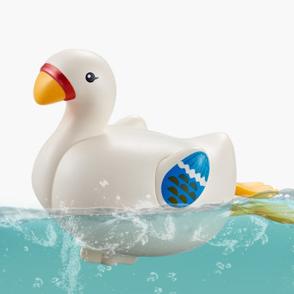 Baby Bath Toys Cute Cartoon Goose Dolphin Swimming Wind-up Clockwork Infant Children Water Toys Gifts Kids Showering Toys