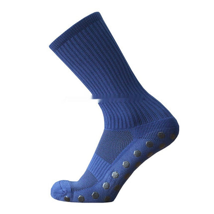 Solid Color Professional Competition Soccer Socks Magical Socks Hexagonal Friction Film