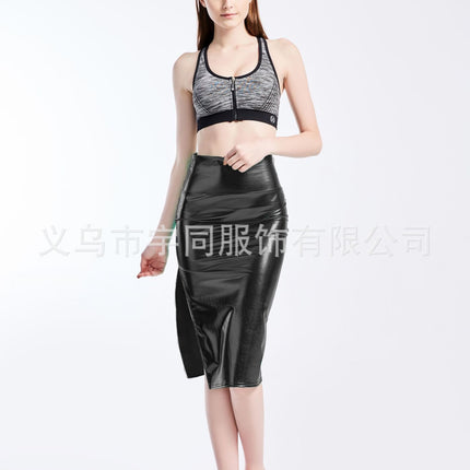 Hip Skirt All-match Tutu Split Middle Women