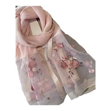 Women's Wild Korean Style Affordable Luxury Style Autumn And Winter Warm Scarf