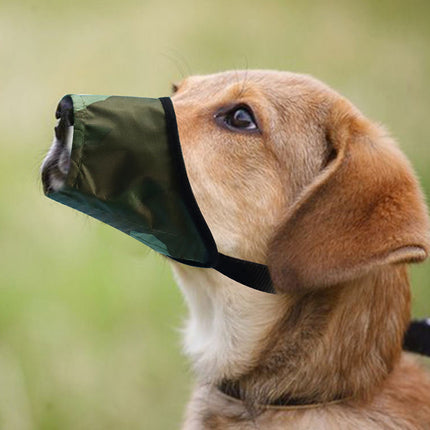 Anti-bite Anti-miseating Dog Mouth Cover Waterproof  Bark Stopper