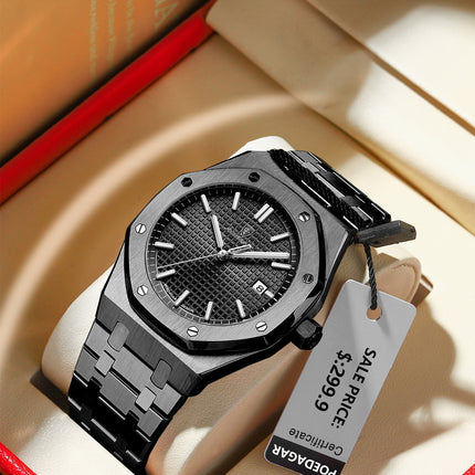 Men's Quartz Luminous Waterproof Watch