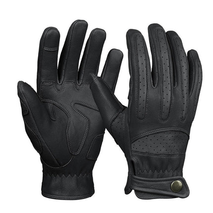 Motorcycle Riding Gloves Sheepskin Retro Outdoor