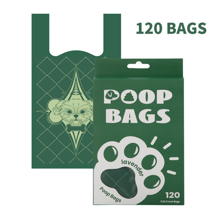 Handle Dog Waste Bag EPI Vest Poop Picking Bags Degradable Cat Litter Bag