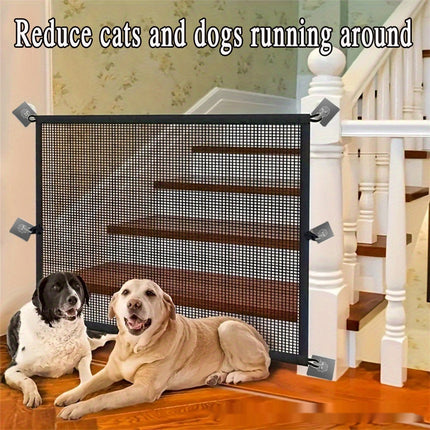 Pet Isolation Hole-free Net Indoor And Outdoor Safety Protective Barrier