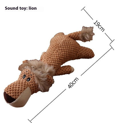 Dog Plush Toy Interactive Molar Teeth Cleaning
