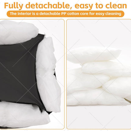 Travel Car Kennel Removable And Washable Pet Car Kennel