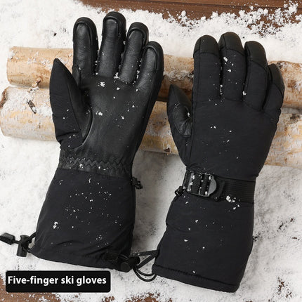 Cold-proof Finger Touch Screen Warm Ski Gloves
