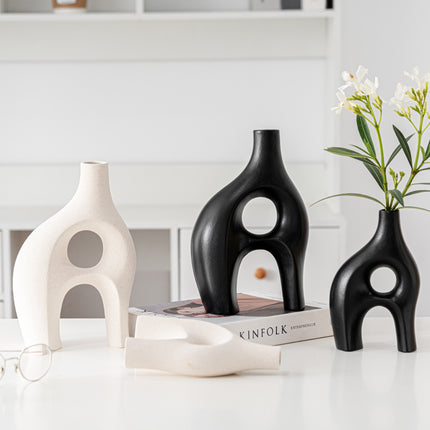 Special-shaped Creative Simple Ceramic Vase